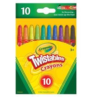 图片 10色迷你裝可拧转蜡笔 Mini Twistable Crayons 10 ct.
