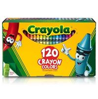 图片 120色彩色蜡笔 Crayola Crayons 120 ct.