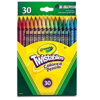 图片 30色可拧转颜色铅笔 Twistables Colored Pencils, 30 Count 
