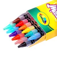 图片 Crayola 绘儿乐12色免削铅笔 68-7408 可拧转彩铅
