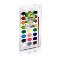 图片 Crayola绘儿乐 24色可水洗固体颜料 53-0524