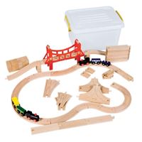 图片 Educo 儿童幼教角色扮演 益智玩具 火车轨道额外规划组