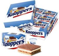 图片 德国威化knoppers威化饼干牛奶榛子巧克力夹心饼干网红进口零食品